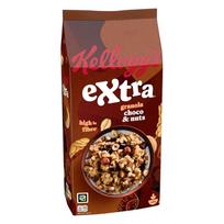 Kellogg'S Extra Granola Šokolado ir riešutų dribsniai 1,5 kg brown