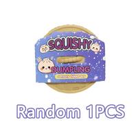 Gold Glitter Hidden Edition Dumpling Squishy Ultra Rare Dumplings Sensory Steamer Soft Dough Ball Random Color For Stress Relief blue