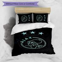 3pcs Ajax FC Design Cover Set - HD Printed Bedding with 1 Cover and 2 Pillowcases - Perfect for Home and Dorm Decor 140cmx200cm