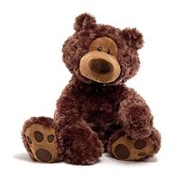 GUND Philbin Bear Chocolate Philbin L #320047 black