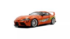 Solido Toyota GR Supra A90 Fast & Furious Tribute, 1/18 oranžinė