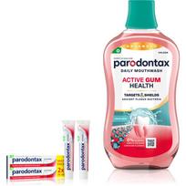 Parodontax Whitening & Acive Gum Health rinkinys dantims