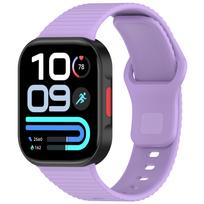 Original 1:1 Strap For Redmi Watch 6 Lite/6 Active/6/5/4 Sport Silicone Bracelet Correa Xiaomi Smart Band 10 pro/8 Pro/9 Pro Redmi Watch 4 violetinė