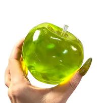 Squishy Green Apple Stress Ball Soft Squeeze Fidget Toy Adhd  Translucent Slow Rebound Squeeze Toy For Adult