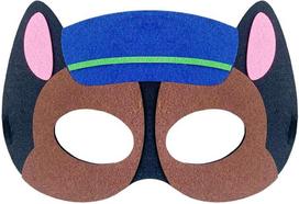 Paw Patrol Chase Felt Mask 18X12 1 Pcs