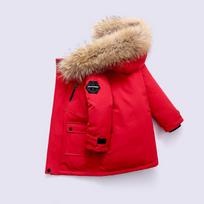 Žieminė striukė berniukams, stora, šilta, kūdikių berniukų viršutinis drabužis, paltas, 2-12 metų vaikams, paaugliams berniukams, parka 160 red