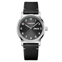 WENGER ATTITUDE Warranty Watch, Gray, 01.1541.116 [] 3-Year black