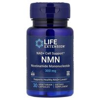 Life Extension, NMN, NAD+ Cell Support, 300mg, Vegetarian Capsules, 30 Tablets