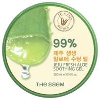 The Saem, Jeju Fresh, Aloe Soothing Gel 99%, 300ml (10.14 fl oz) beige