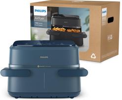Karšto oro gruzdintuvė Philips 1000 serija NA156/60, mėlyna sp., 2450 W, 7.1 l