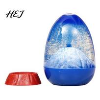 Creative Sensory Flowing Sand Volcano Eruption Liquid Motion Timer, Egg?Shaped Floating Hourglass, Mindful Meditation Aid Desktop Dynamic mėlyna
