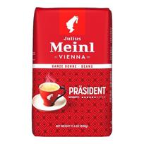 Julius Meinl Kavos pupelės Classic Collection President 500G red