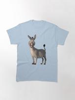 Shrek Donkey- SHREK Classic T-Shirt 2XL šviesiai mėlyna spalva