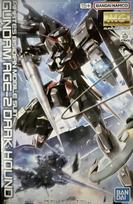 MG Mobile Suit Gundam AGE Gundam Dark Hound Scale Plastic Model Kit AGE-2 1/100 Pre-colored black