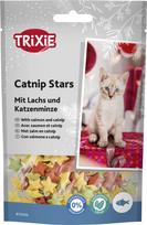Skanėstas katėms Trixie Catnip Stars 92666, lašiša/žolė katėms, 0.05 kg