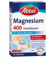 German Abtei Magnesium 400 30 Tablets