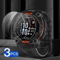Tempered Glass for Garmin Instinct 3 AMOLED SOLAR 50mm 45mm Screen Protector Glass 9H Premium HD Anti-scratch Film Accessories Instinct 3 SOLAR 45