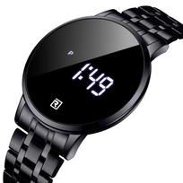REWARD Reward Brand Reloj Digital Watch Quartz Men Casual LED Touch Screen Stainless Steel Black Year Month Simple Wrist Watch for Men simple digital quartz wat gray