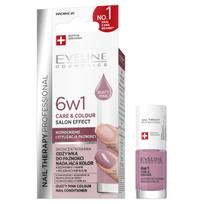 Eveline Nail Therapy 6In1 Strengthening Nail Conditioner Dusty Pink 5Ml 5ml