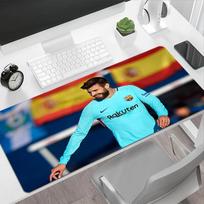 Neymar Jr. Celebrates Victory Large Mouse Pad Desk Mouse Pad Computer Desk Keyboard Mat Non-Slip Rubber Base Perfect Gift for Gamers And Professionals 30cmx60cm