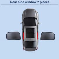 Sun Shades For Volkswagen VW Tiguan MK2 LWB 2016 2017-2023 Sunshades Magnetic Privacy Protection Visor Windows Auto Accessories