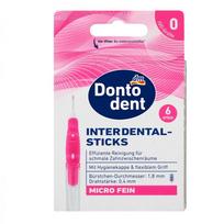 Dm Dontodent Interdental Brush 0.4Mm Pink 6-Pack pink