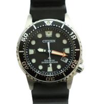 CITIZEN PROMASTER MARINE Diver 200m Solar Black Dial Eco-Drive Watch, Date, Powered, EO2, Calendar gray