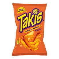 Taki'S Tortilijų traškučiai Intense Nachos 100G (JAV) yellow