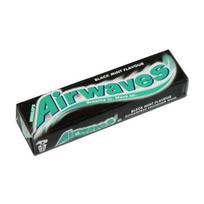 Wrigley Airwaves Sugar-Free Gum Black Mint 10-Pack blue