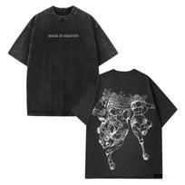 JoJo's Bizarre Adventure Made in Heaven Graphic Tee | Final Stand Power Shirt | 3XL black