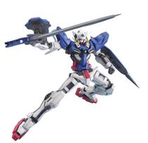 MG Mobile Suit Gundam 00 Gundam Exia Mastelio Plastikinis Modelis Rinkinys 1/100 Iš anksto Nudažytas gray