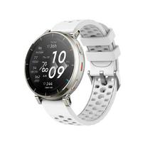 Style Silicone Watch Strap for Amazfit Active 3 Premium Sports Breathable Watch Strap  for Amazfit Active 3 Premium Active 3premium balta