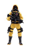 DRAGON HORSE SCP Foundation Series Task Force Zeta Blind Rat Scale Fabric ABS PVC Painted Movable Figure [DH S002] [Mobile 9] 1/12 & & black