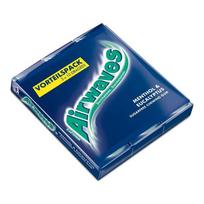 Wrigley Airwaves Sugar-Free Gum Menthol & Eucalyptus 10-Pack X 3 Packs blue