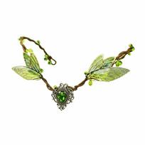 Diadem Elven Crown Flower Vine Fairy Headpiece Fashion Elf Tiara  Costume Accessories Style A beige