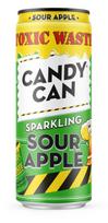 Gazuotas gaivusis gėrimas CANDY CAN x Toxic Waste Sour Apple, 0.33 l