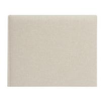 Svečių-užrašų knyga GOLDBUCH 77605 Summertime beige 100psl 25x20| balti lapai