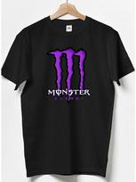 T-Shirt with Monster Energy Print Monster Energy 4XL black