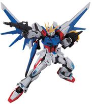 RG Gundam Build Fighters Build Strike Gundam Pilnas rinkinys Mastelio plastiko modelio rinkinys GAT-X105B/FP 1/144 Iš anksto nudažytas balta