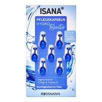 Isana Hydro Moisture ampulės 7 vnt. pakuotė blue