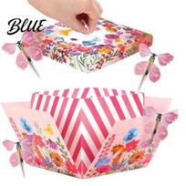 Interactive Gift Box Surprise Exploding Celebrations Explosion Butterfly for Party Box DIY Present Holder with 4 Birthday Flying Butterflies M