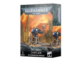 Warhammer 40k Space Marines Chaplain in Terminator Armour 48-91