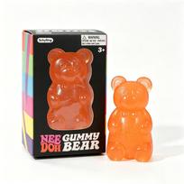 Schylling Needoh Skaidrus želė Guminukas Fidget žaislas Netoksiškas Daugiaspalvis Minkyti Tempti Nerimas Gydyti Atsipalaiduoti Stalo aksesuaras Dovana black
