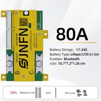 JNFN ANT BMS 17S 18S 20S 24S 48V 60V 72V 84V 40A 60A 80A Lifepo4 Smart BMS with Bluetooth for Electric Scooter Battery Pack 17-24S 80A