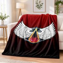 Warhammer 40K Flannel Throw Blanket Soft Warm Cozy For Sofa Bed Indoor Home Bedroom Use 100cmx150cm