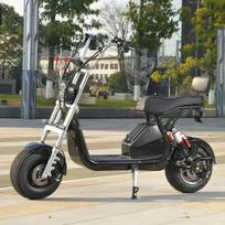 Citycoco 1500W Elektrinis paspirtukas – Greitis 25–45 km/h, Keliamoji galia 150 kg, ES COC juoda