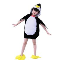 Madagascar Penguin Halloween Costume For Baby Infant Boy Girl Outfit Fancy Dress Animal Cosplay Clothing For Birthday Party Height 100cm&Madagascar Penguin black
