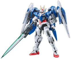 RG Mobile Suit Gundam 00 Double O Riser Scale Plastic Model Kit GN-0000+GNR-010 1/144 Pre-Colored balta