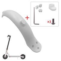 For Xiaomi Mijia M365/Pro Electric Scooter Fender Mudguard with Rear Taillight Back Guard Wing Bracket and Cable Parts