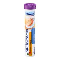 Vokietijos Dm Mivolis Šnypščiosios Multivitaminų tabletės 20 vnt.